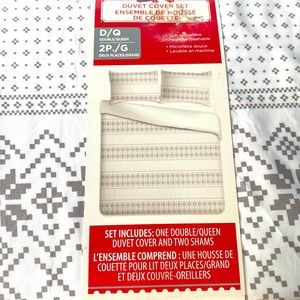 Double/queen duvet cover set